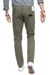 WRANGLER SPODNIE MĘSKIE LARSTON DUSTY OLIVE W18SXC275