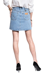 SPÓDNICA JEANSOWA WRANGLER SUMMER SKIRT LOVED W204VC91W