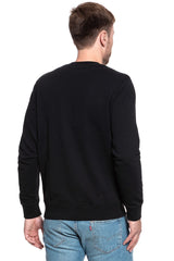 MĘSKA BLUZA WRANGLER LOGO SWEAT BLACK W6B6HY100