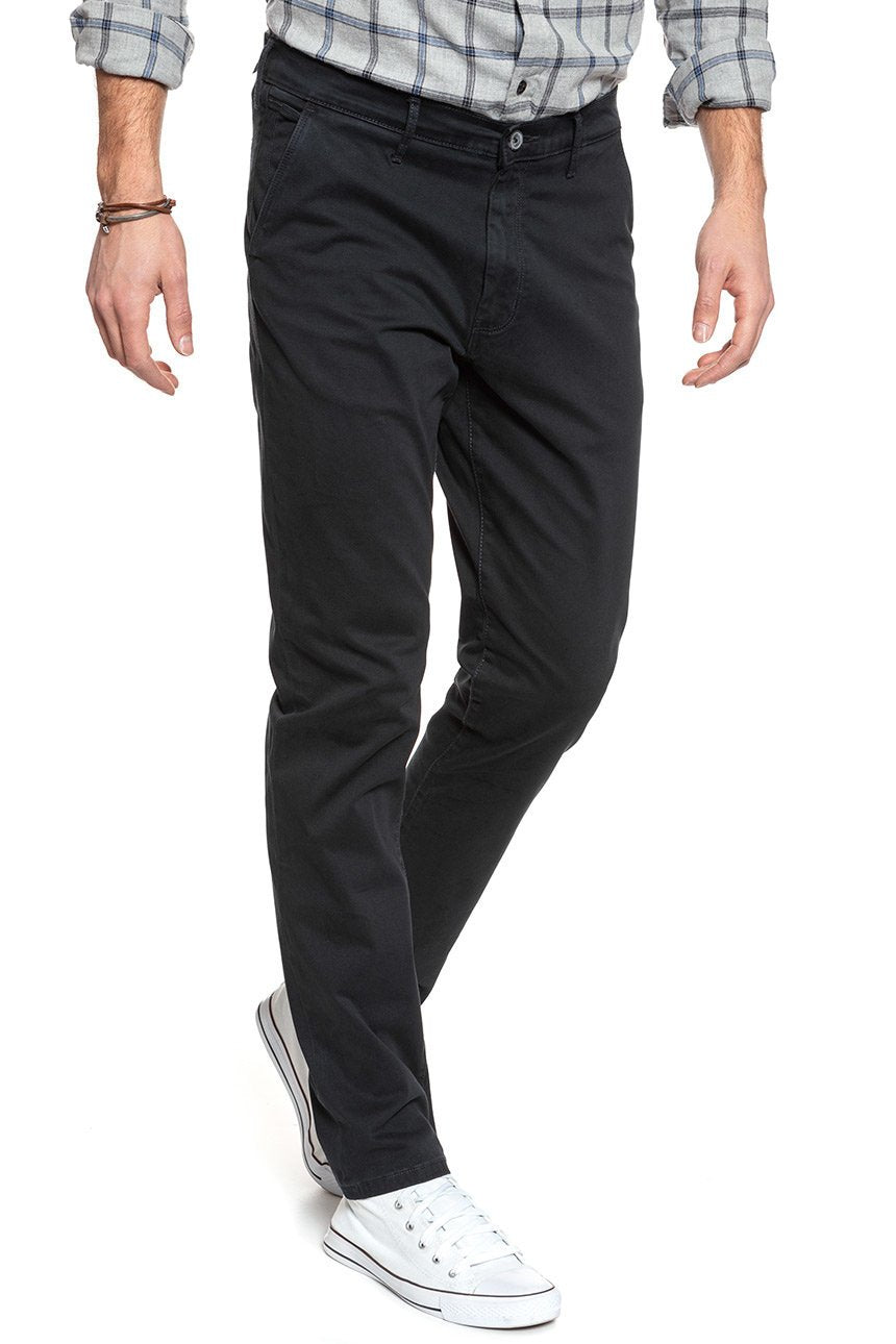 WRANGLER SPODNIE MĘSKIE CHINO DARK NAVY W16LA1XAE