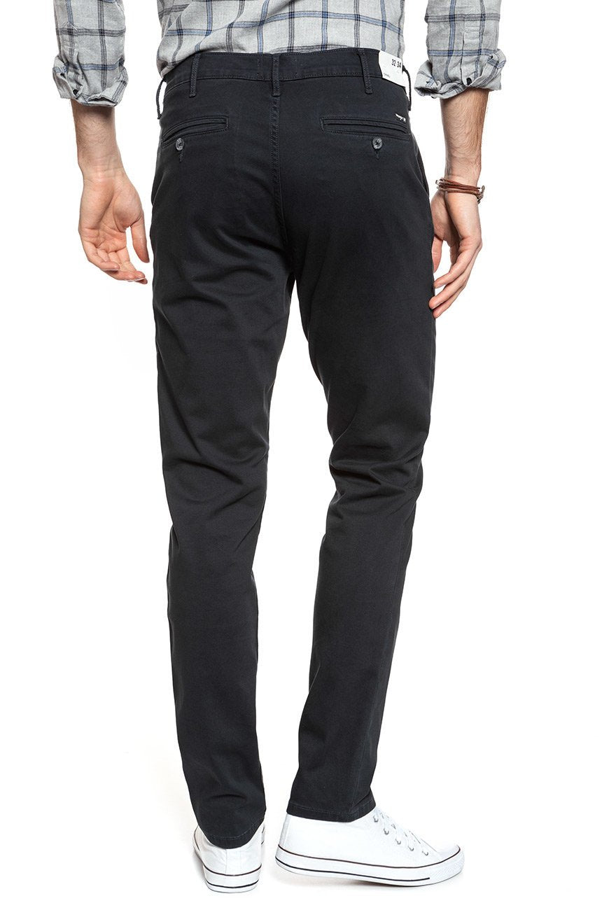 WRANGLER SPODNIE MĘSKIE CHINO DARK NAVY W16LA1XAE