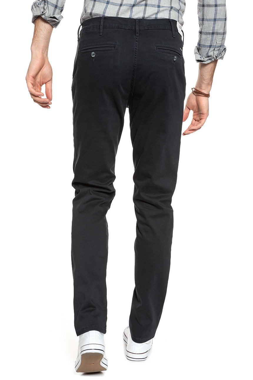 WRANGLER SPODNIE MĘSKIE CHINO DARK NAVY W16LA1XAE