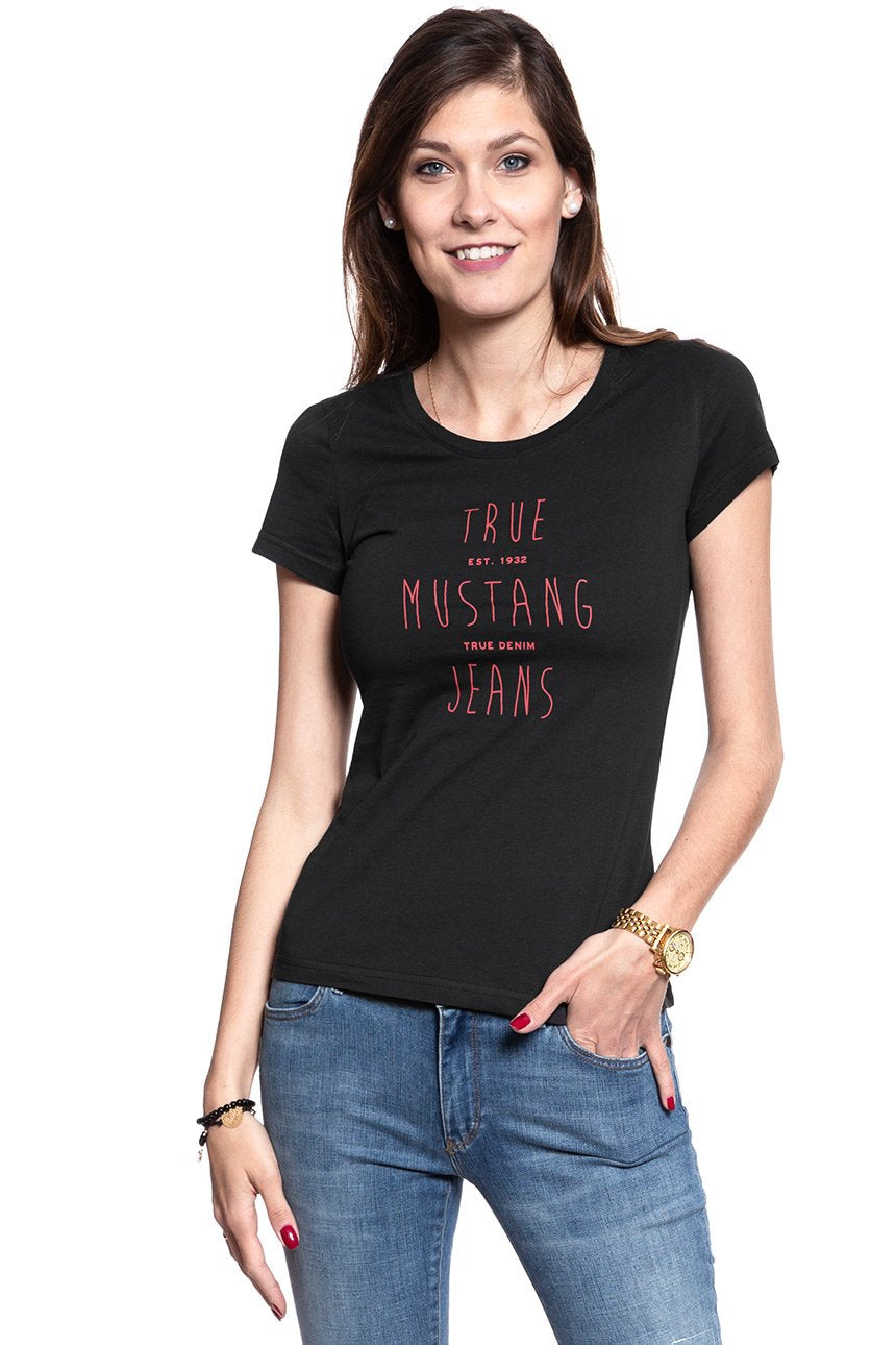 MUSTANG T SHIRT DAMSKI Alexia C Print 1007900 4132