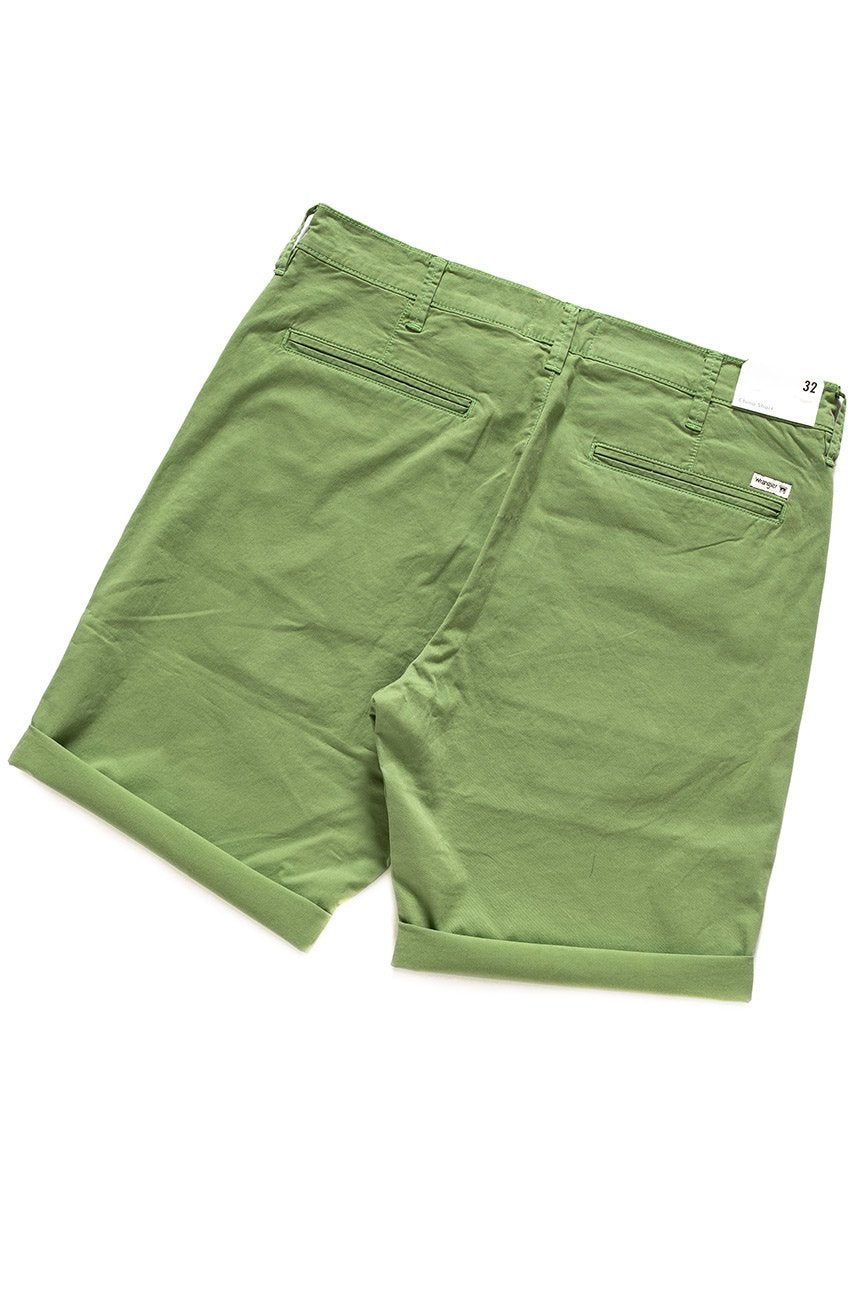 SPODENKI WRANGLER CHINO SHORT JADE GREEN W14AKM33H OUTLET