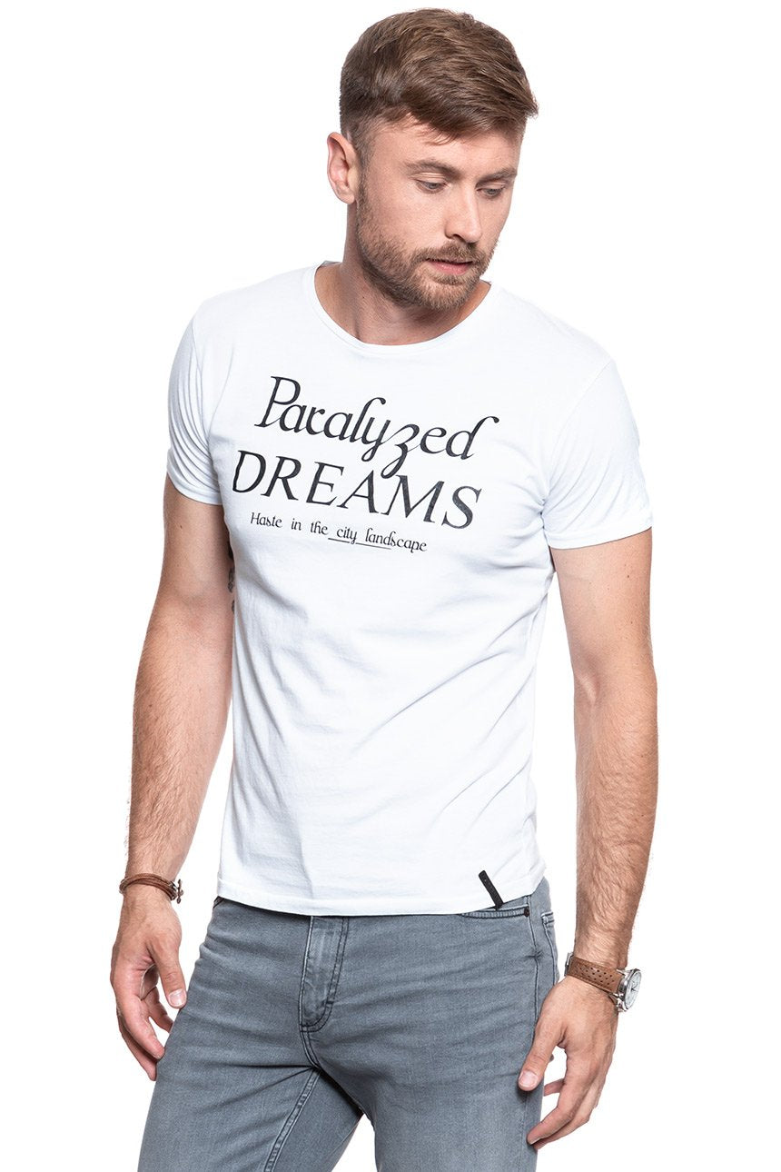 JACK & JONES T SHIRT TRAFALGAR TEE 12072019 WHITE