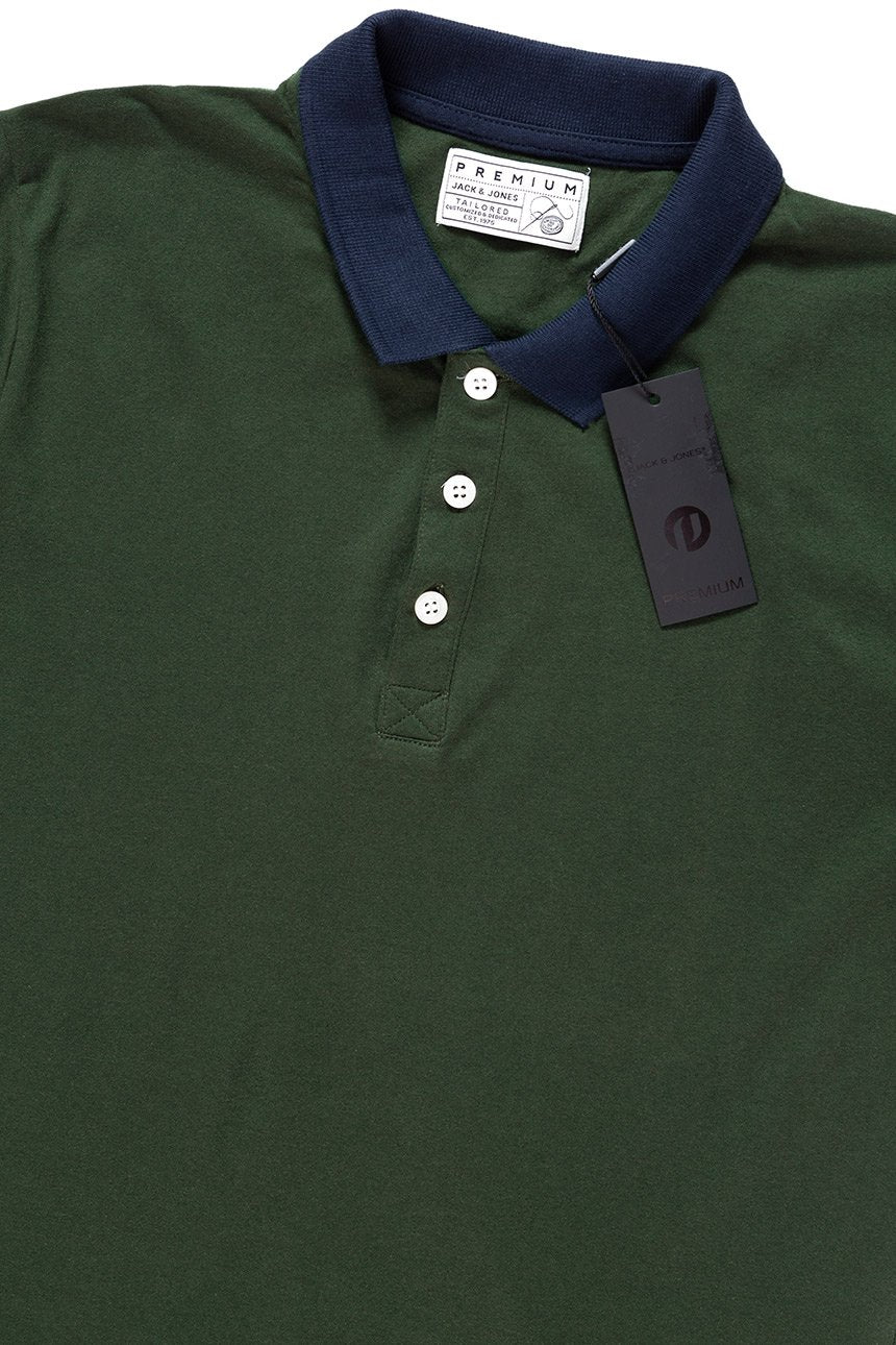 JACK & JONES REGENT POLO 12067494 GREEN