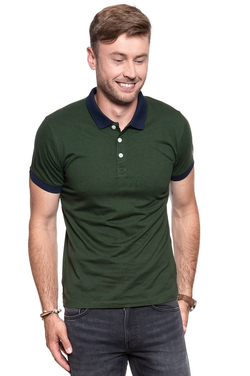 JACK & JONES REGENT POLO 12067494 GREEN