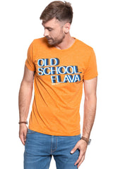 JACK & JONES T SHIRT MANILA TEE 12068822 ORANGE