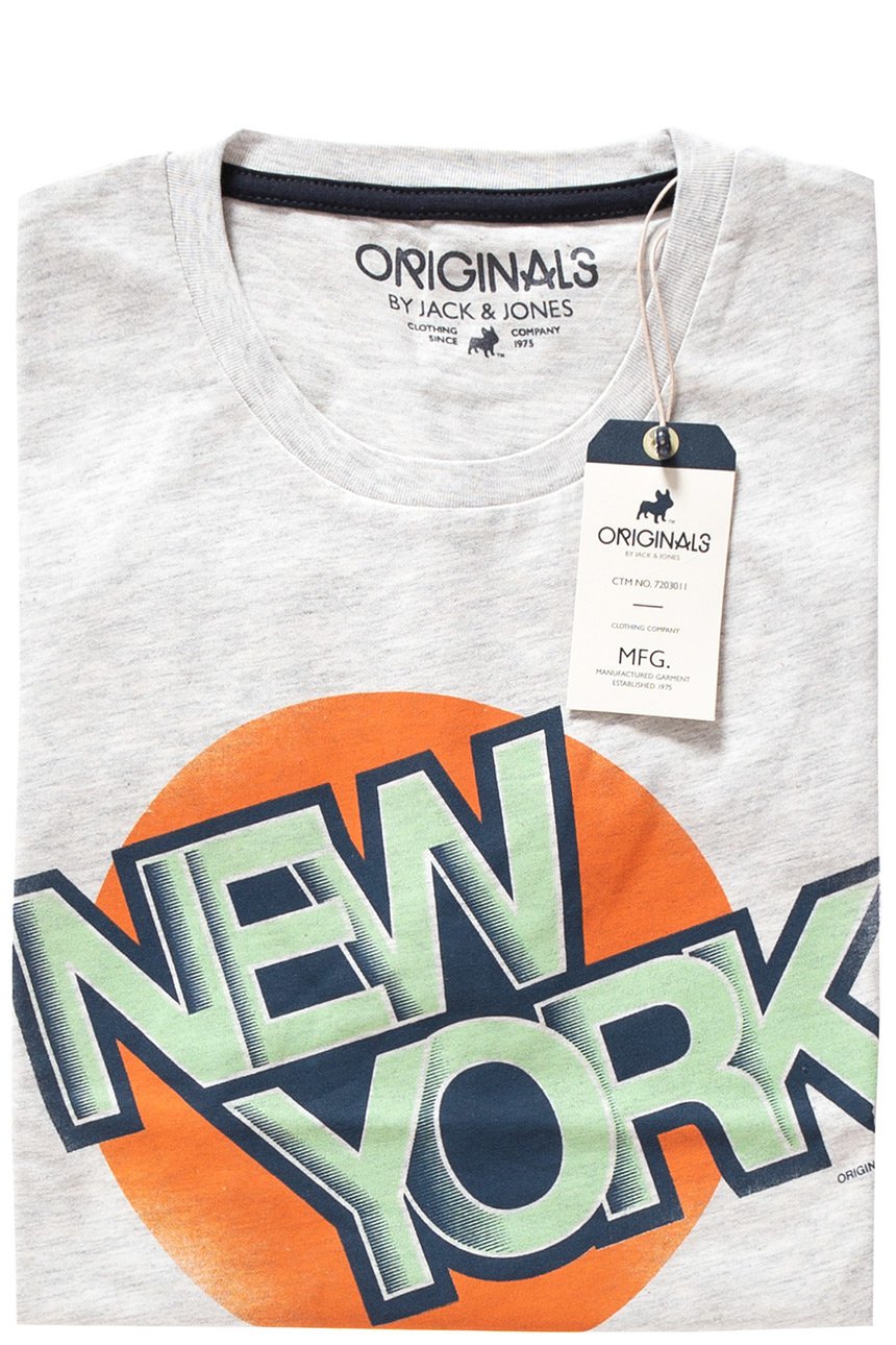 JACK & JONES T SHIRT MANILA TEE 12068822 BRIGHT