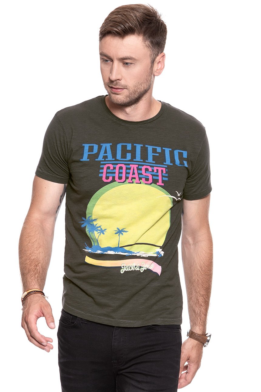 JACK & JONES T SHIRT PACIFIC COAST TEE 12070282