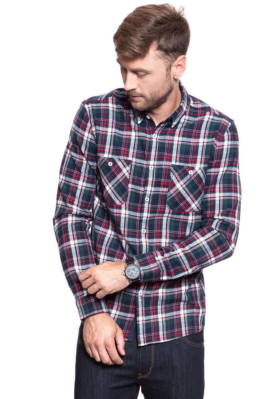 KOSZULA MUSTANG Clemens BDC Flannel DD10 Flannel Check 3 1008874 11513