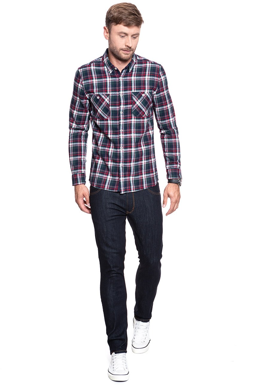 KOSZULA MUSTANG Clemens BDC Flannel DD10 Flannel Check 3 1008874 11513