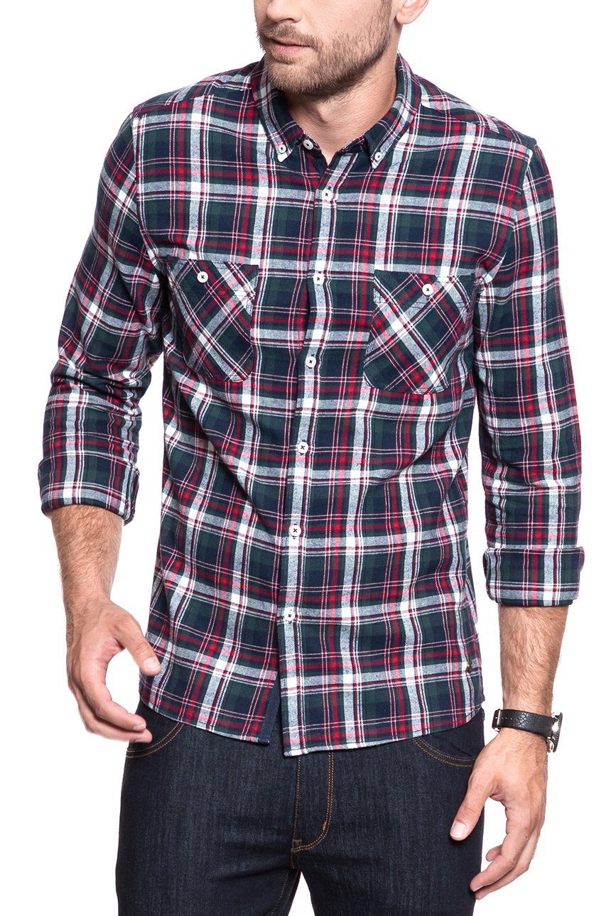 KOSZULA MUSTANG Clemens BDC Flannel DD10 Flannel Check 3 1008874 11513