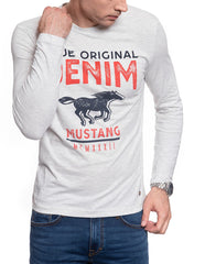 LONGSLEEVE MUSTANG Adrian C Print 1008952 2064