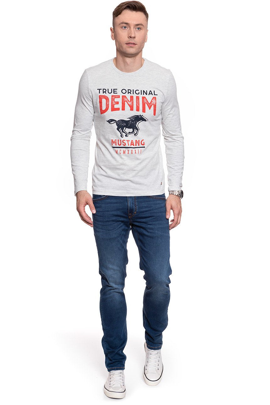 LONGSLEEVE MUSTANG Adrian C Print 1008952 2064