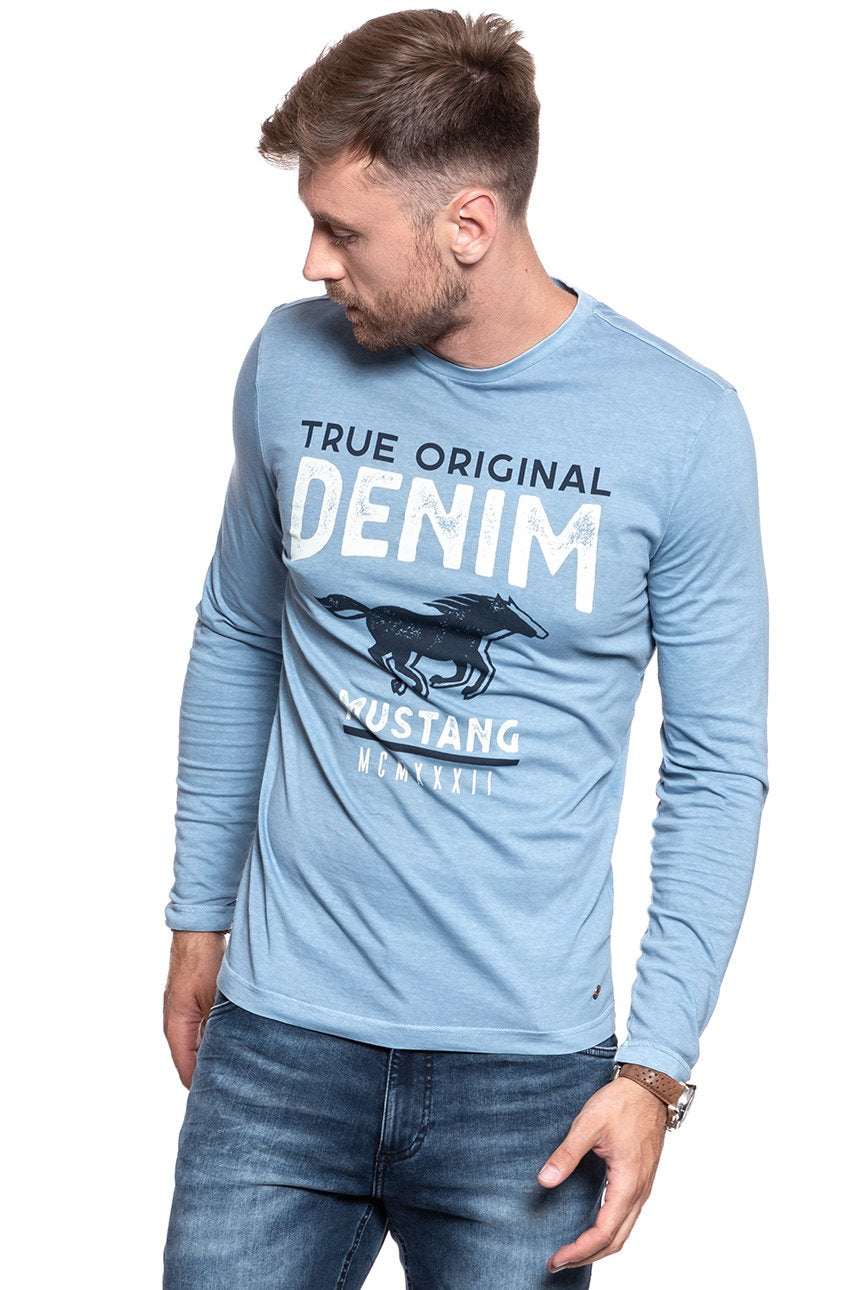 LONGSLEEVE MUSTANG Adrian C Print 1008952 5124