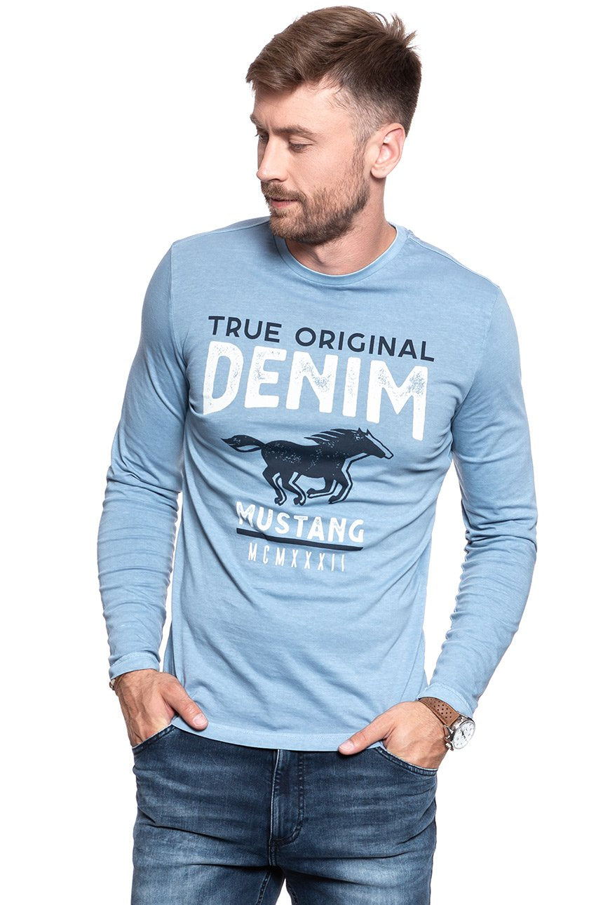 LONGSLEEVE MUSTANG Adrian C Print 1008952 5124