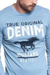 LONGSLEEVE MUSTANG Adrian C Print 1008952 5124