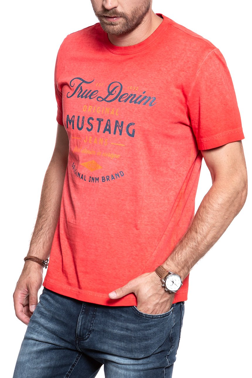 MUSTANG T SHIRT Alex C Print 1008961 7179