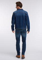 MUSTANG NEW YORK JACKET MĘSKA KURTKA JEANSOWA DENIM BLUE 1006117 5000 803