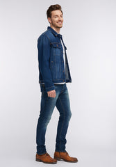 MUSTANG NEW YORK JACKET MĘSKA KURTKA JEANSOWA DENIM BLUE 1006117 5000 803