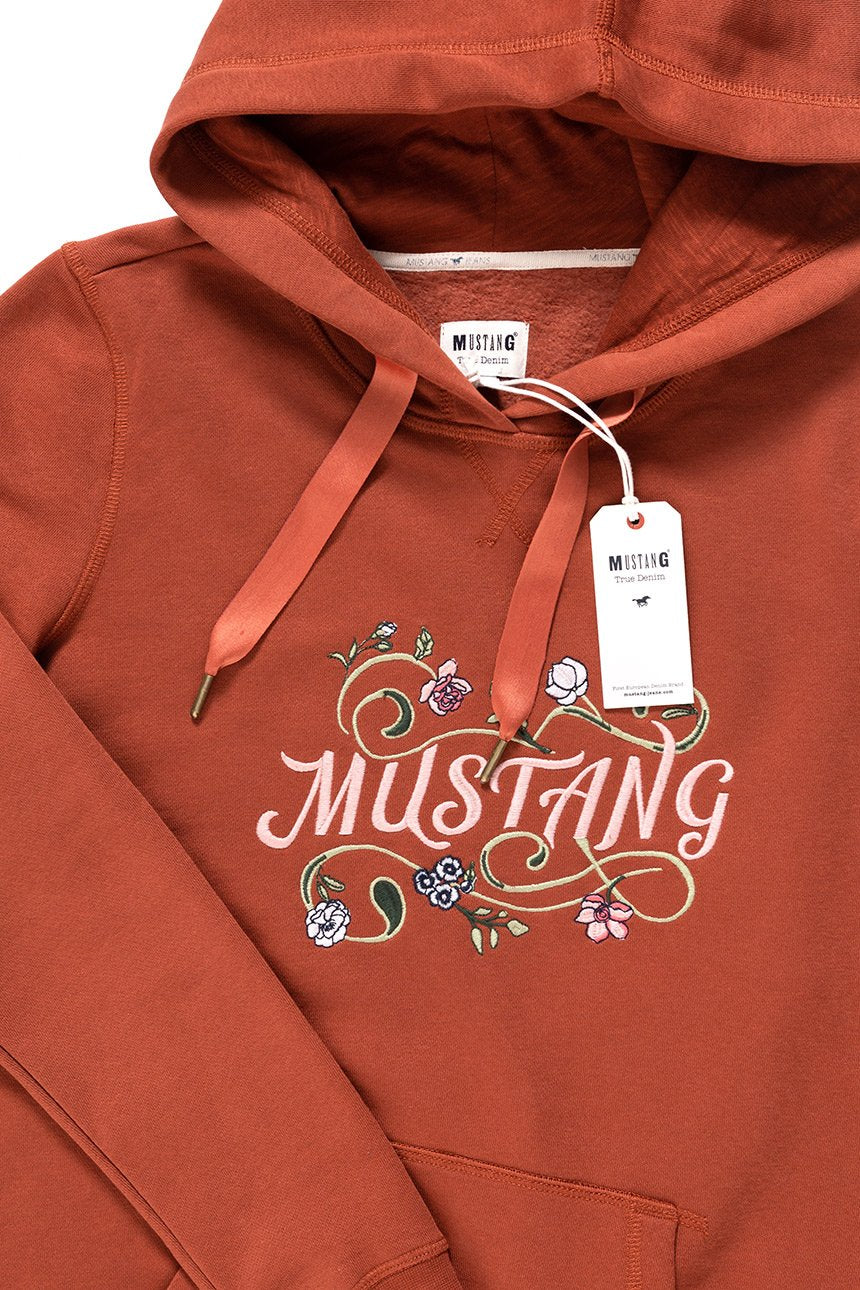 BLUZA MUSTANG Bella H Embroidery BURNT HENNA 1008025 7143