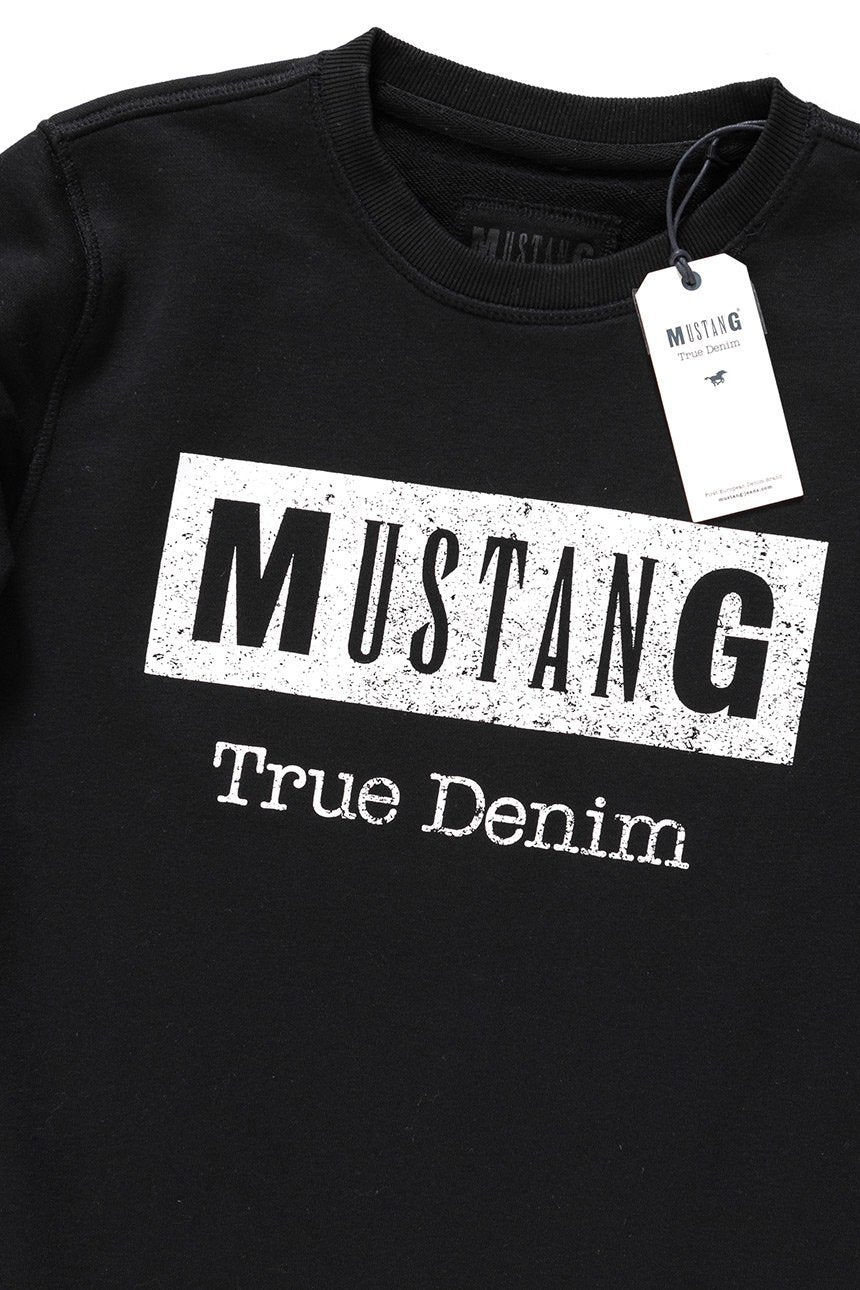 BLUZA MUSTANG BEN C BASIC BLACK 1008093 4142