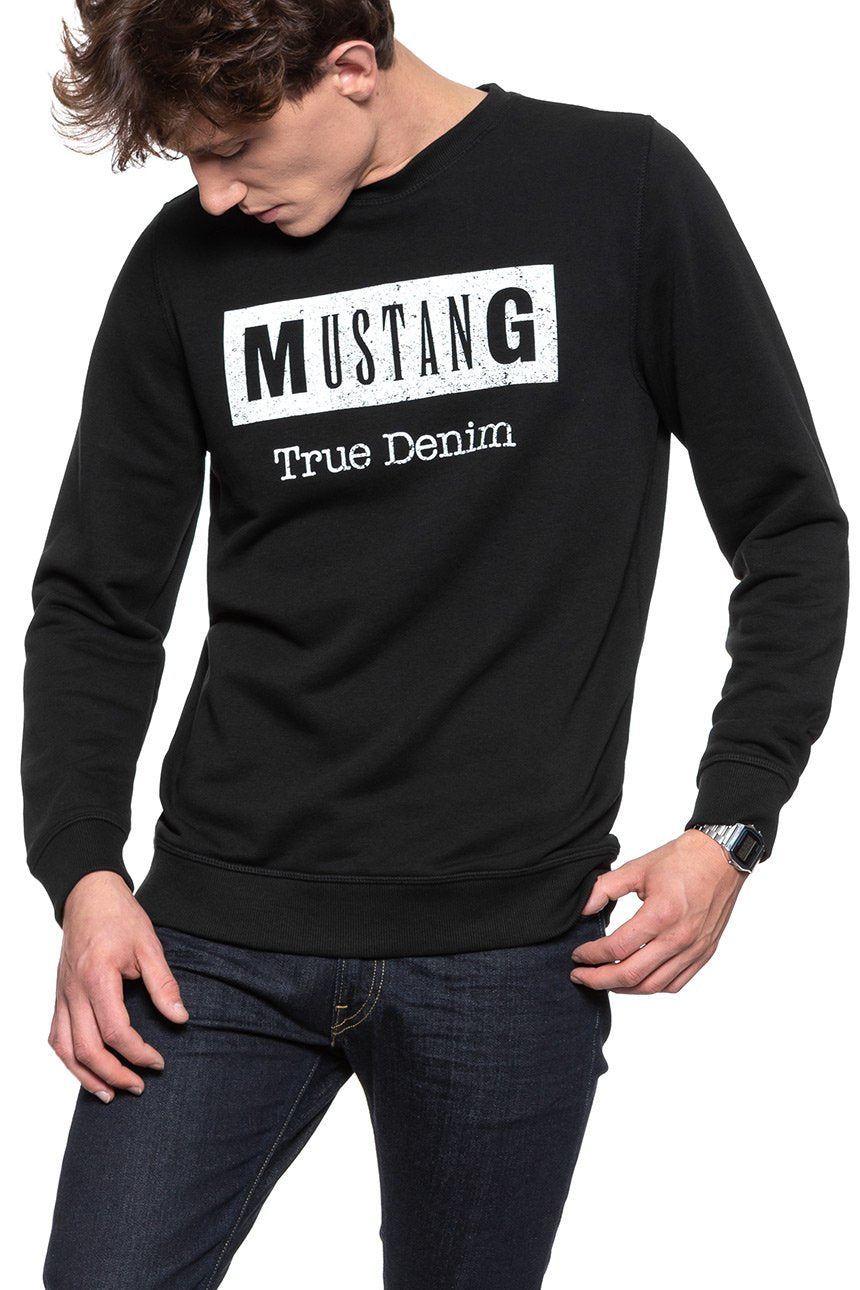 BLUZA MUSTANG BEN C BASIC BLACK 1008093 4142