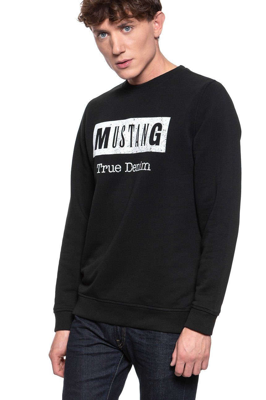 BLUZA MUSTANG BEN C BASIC BLACK 1008093 4142