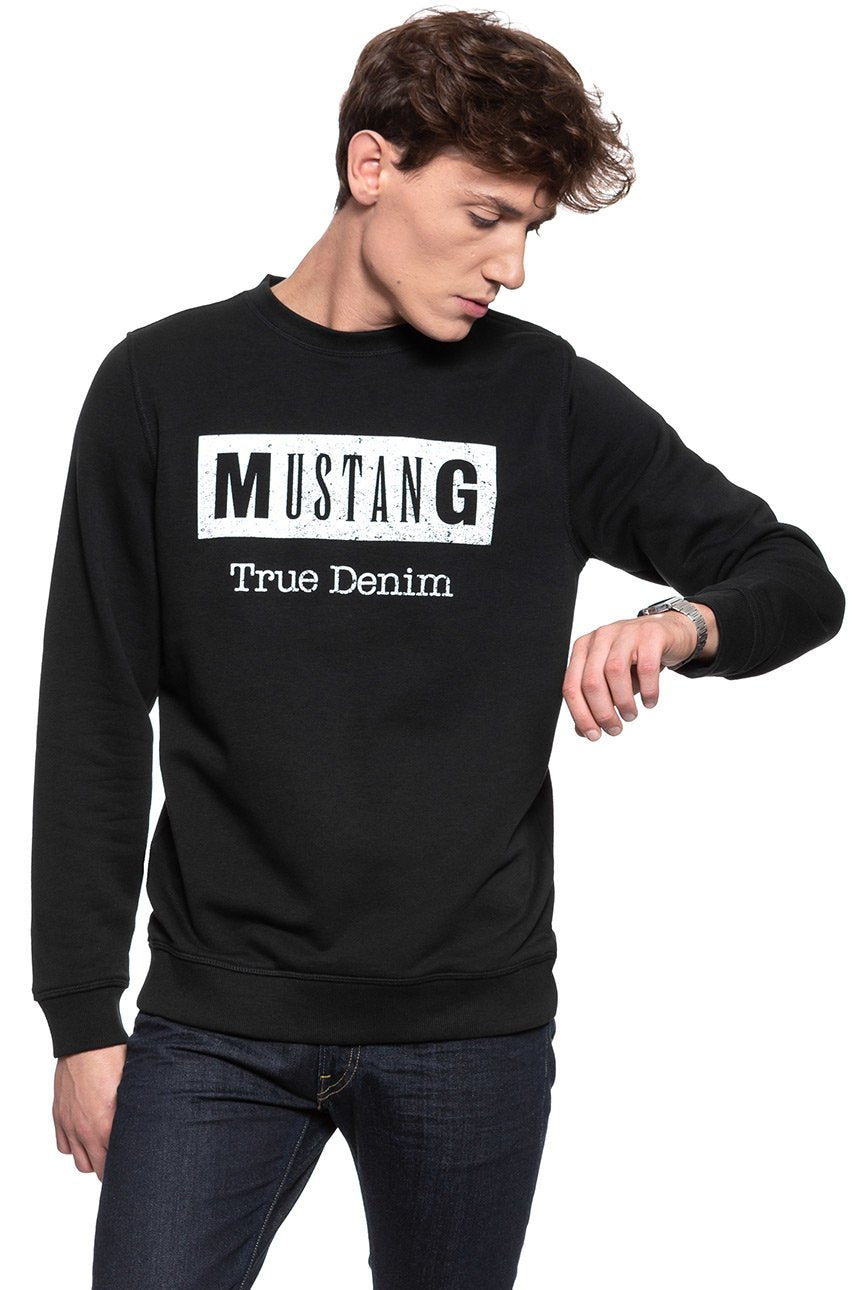 BLUZA MUSTANG BEN C BASIC BLACK 1008093 4142