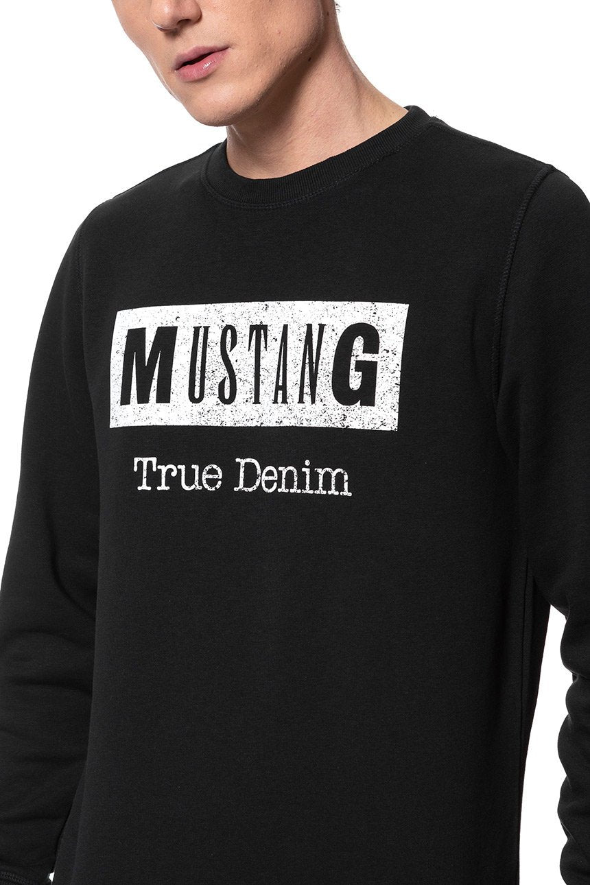 BLUZA MUSTANG BEN C BASIC BLACK 1008093 4142