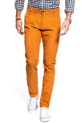 MUSTANG SPODNIE MĘSKIE Pleated Chino SUDAN BROWN 1008109 3179