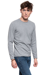 MĘSKI SWETER MUSTANG Emil C Rolledge MID GREY MELANGE 1008629 4140