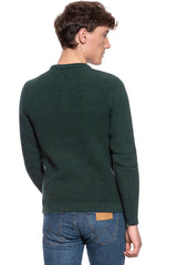 MĘSKI SWETER MUSTANG Emil C Henley GREEN GABLES 1008632 6432