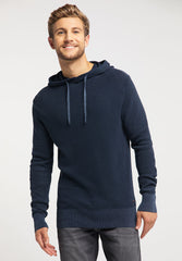 MUSTANG Emil H Hoody MĘSKI SWETER Z KAPTUREM SKY CAPTAIN 1008649 5323