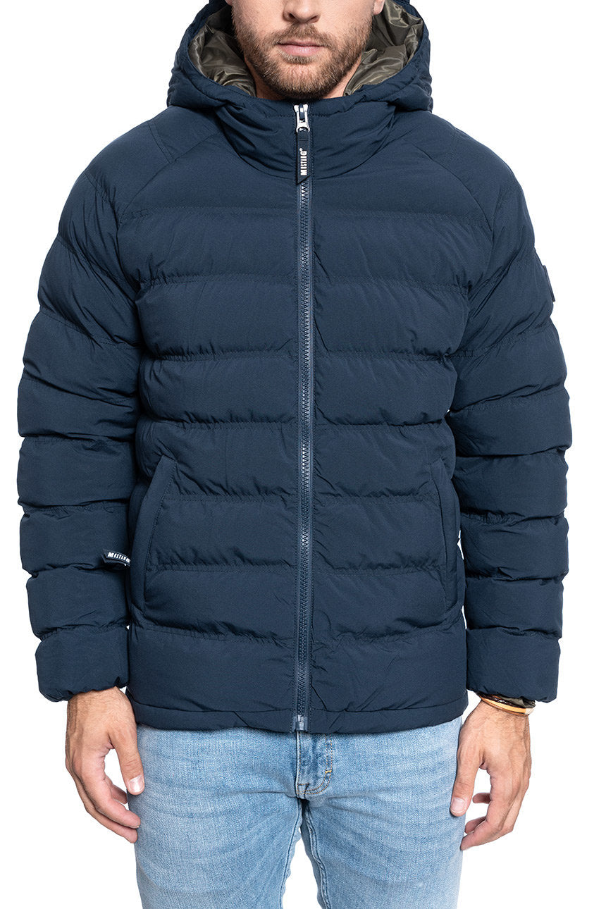 MĘSKA KURTKA ZIMOWA MUSTANG Daniel H Puffer DARK SAPPHIRE 1008833 4136