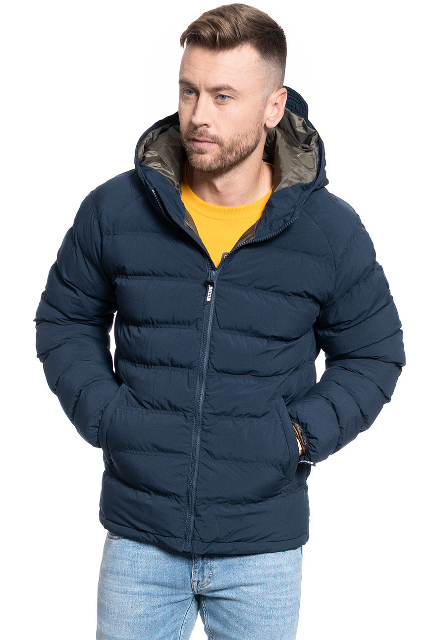 MĘSKA KURTKA ZIMOWA MUSTANG Daniel H Puffer DARK SAPPHIRE 1008833 4136