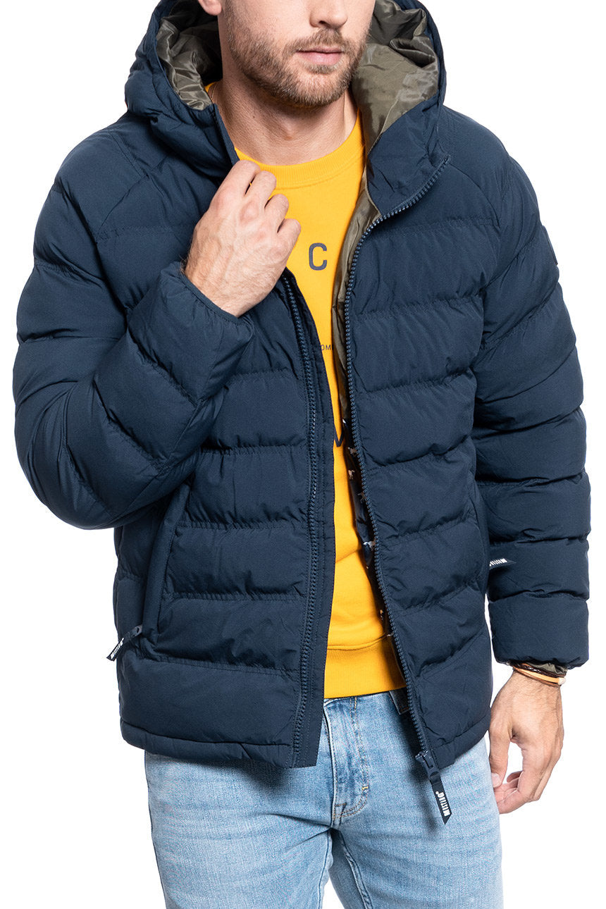 MĘSKA KURTKA ZIMOWA MUSTANG Daniel H Puffer DARK SAPPHIRE 1008833 4136