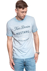 MUSTANG Alex C Print FADED DENIM 1008961 5124