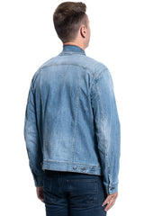 KURTKA MĘSKA MUSTANG Dallas DENIM BLUE 1009189 5000 682