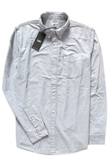 KOSZULA MĘSKA LEE BUTTON DOWN SHIRT GREY FROST L880SPHQS