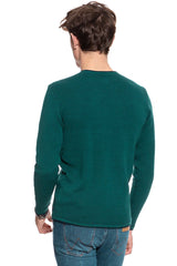 MĘSKI SWETER MUSTANG Emil C Doubleface DEEP TEAL 1009349 6433