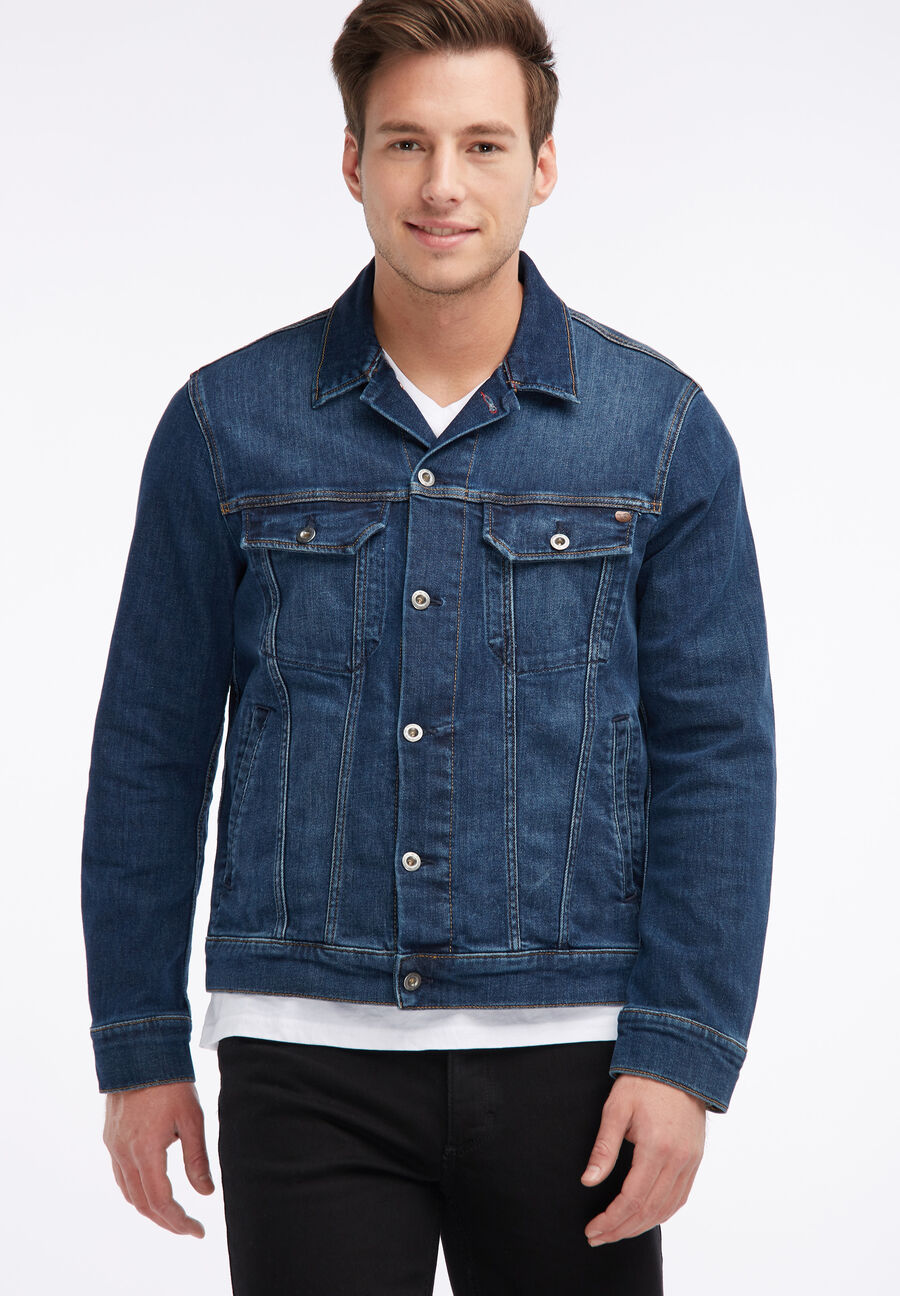 MUSTANG New York Jacket stone MĘSKA KURTKA JEANSOWA 3309 5338 072