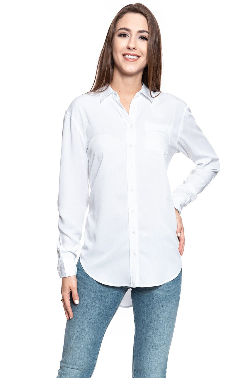 MUSTANG LONG BLOUSE GENERAL WHITE 1006539 2045