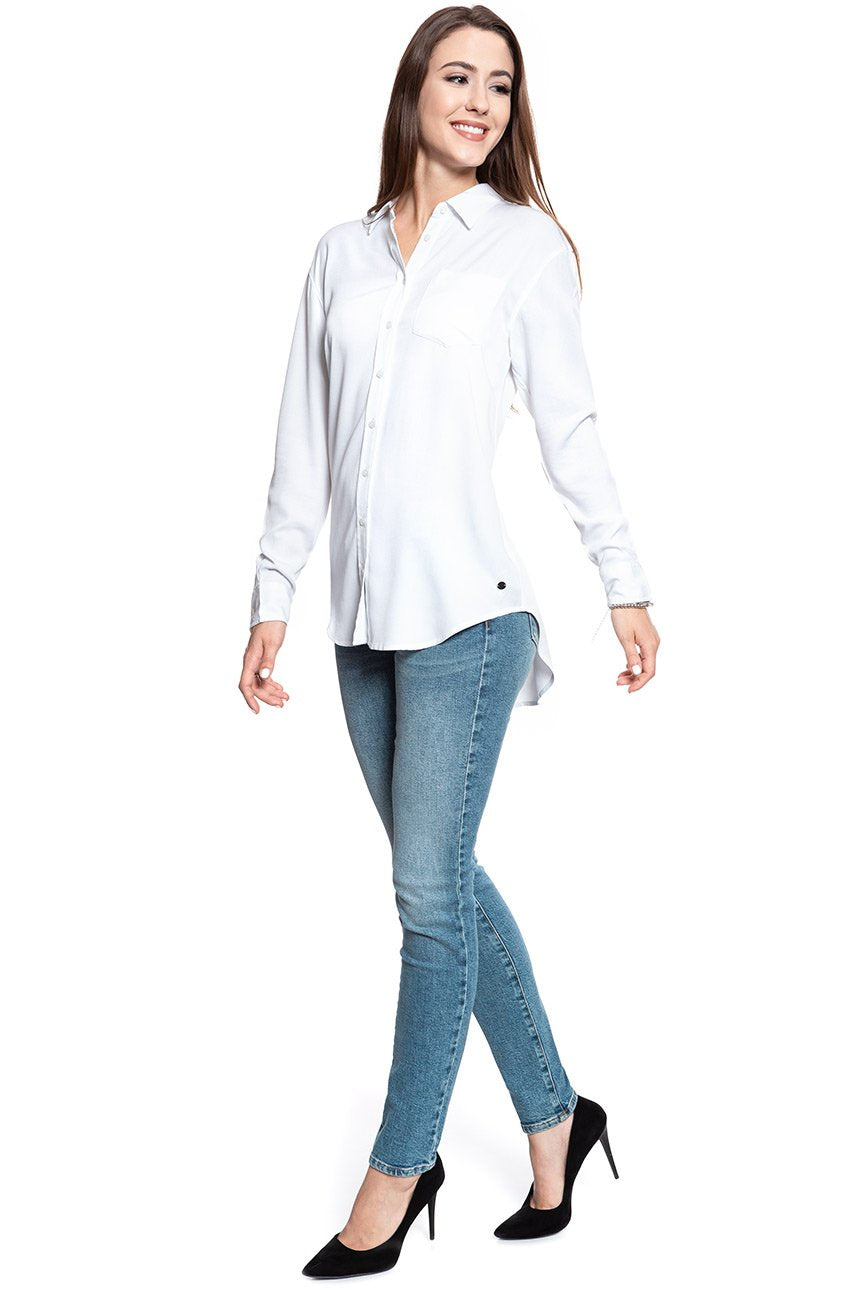 MUSTANG LONG BLOUSE GENERAL WHITE 1006539 2045