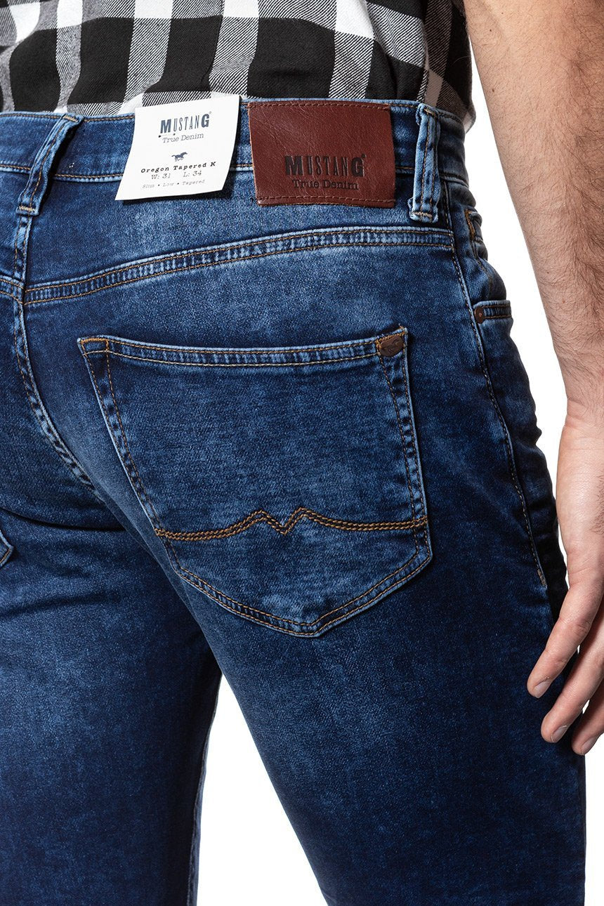 MUSTANG Oregon Tapered K DENIM BLUE 1006064 5000 683S