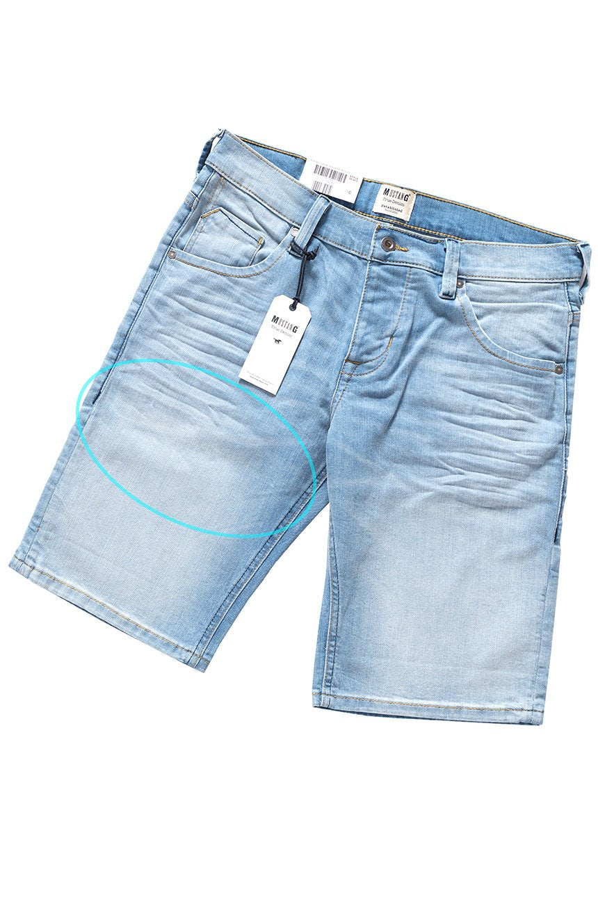 MUSTANG 5 Pocket Short DENIM BLUE 1007108 5000 413