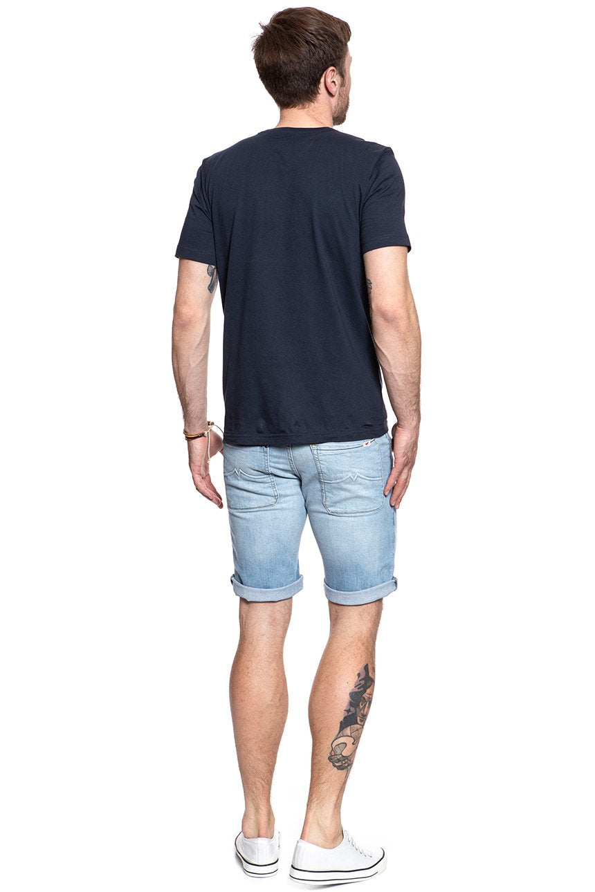 MUSTANG 5 Pocket Short DENIM BLUE 1007108 5000 413