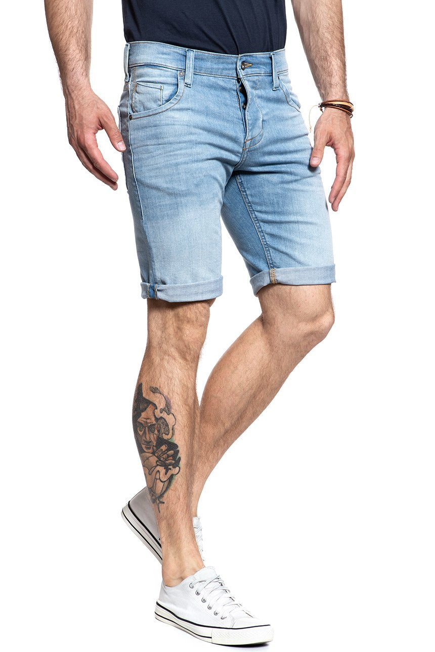 MUSTANG 5 Pocket Short DENIM BLUE 1007108 5000 413