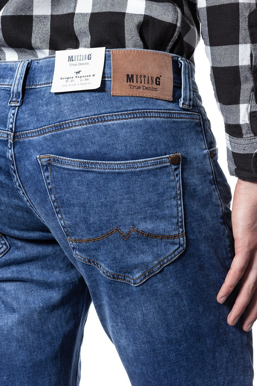 MUSTANG Oregon Tapered K DENIM BLUE 1006064 5000 313